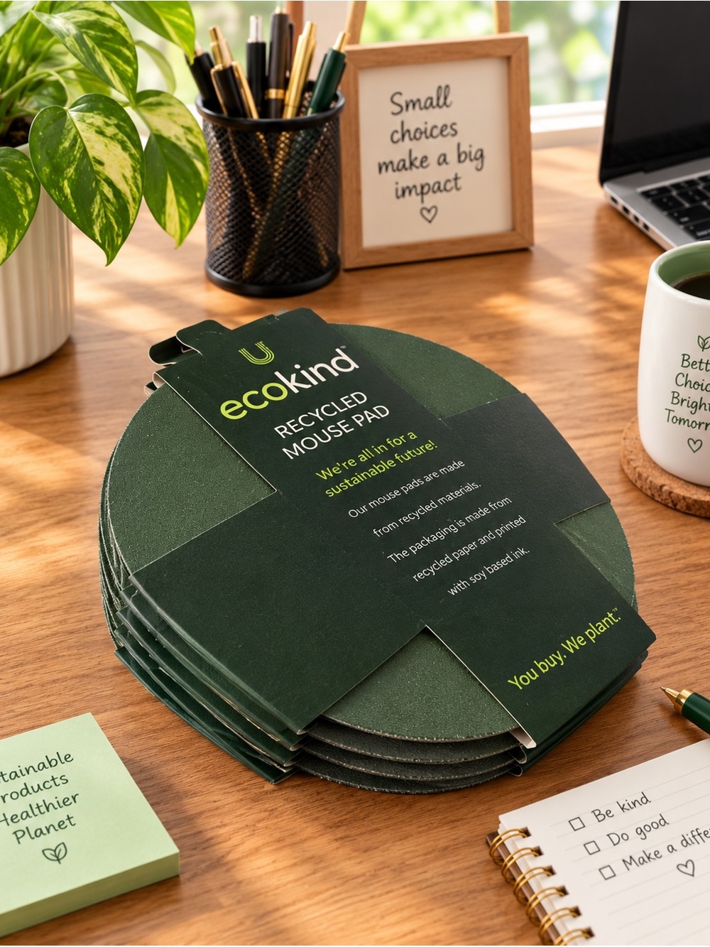 EcoKind Mouse Pads (4pc)